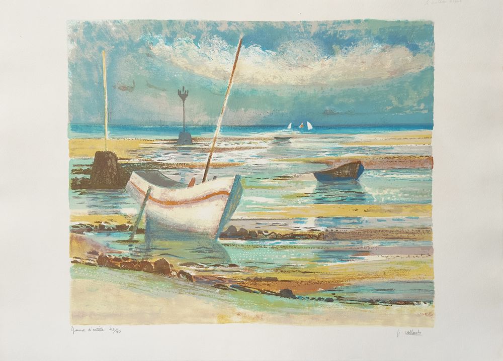 Le bâteau blanc (Noirmoutier)