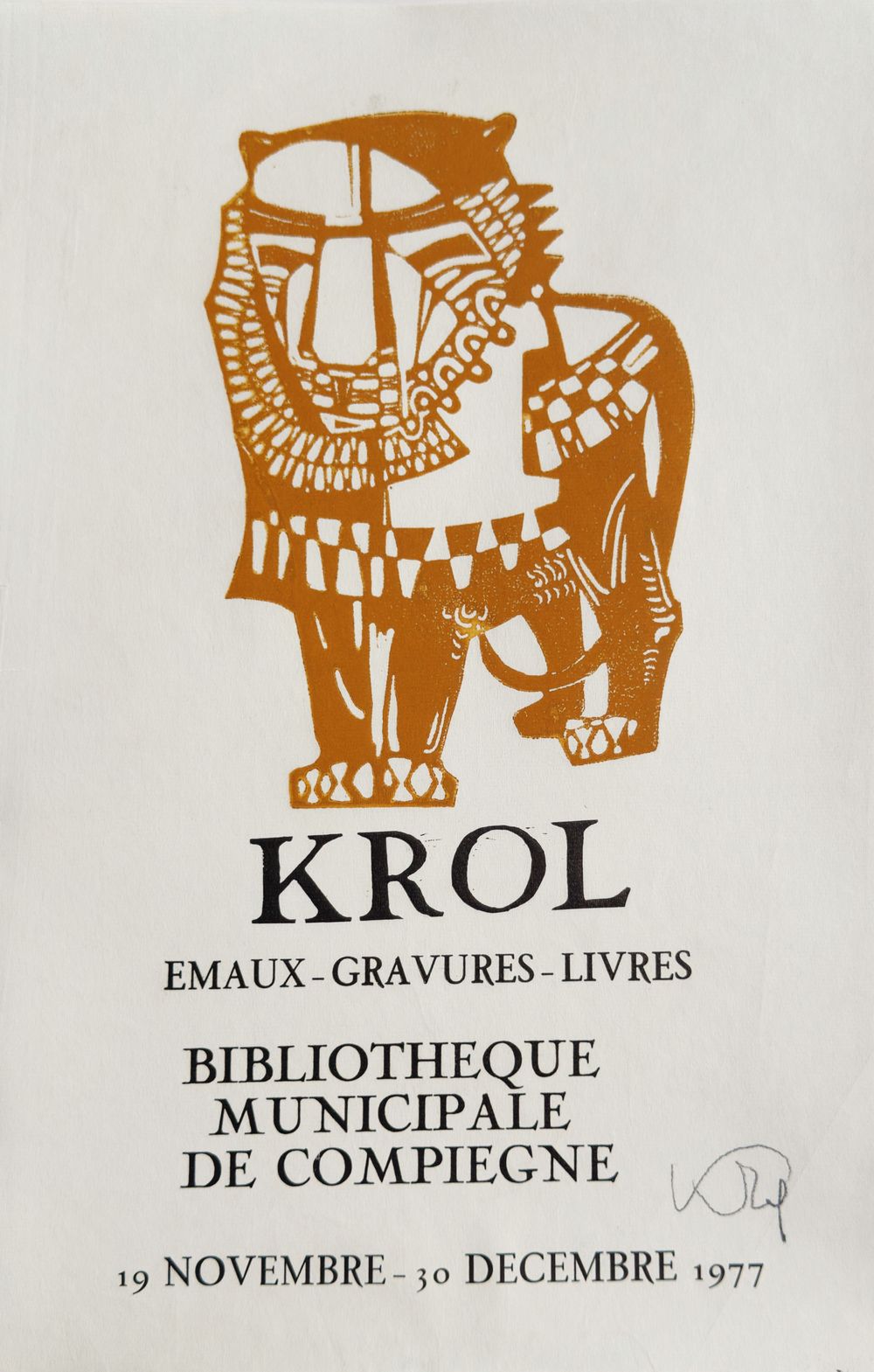 Expo 77 - Bibliothèque de Compiègne