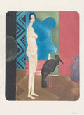 Femme à l'oiseau