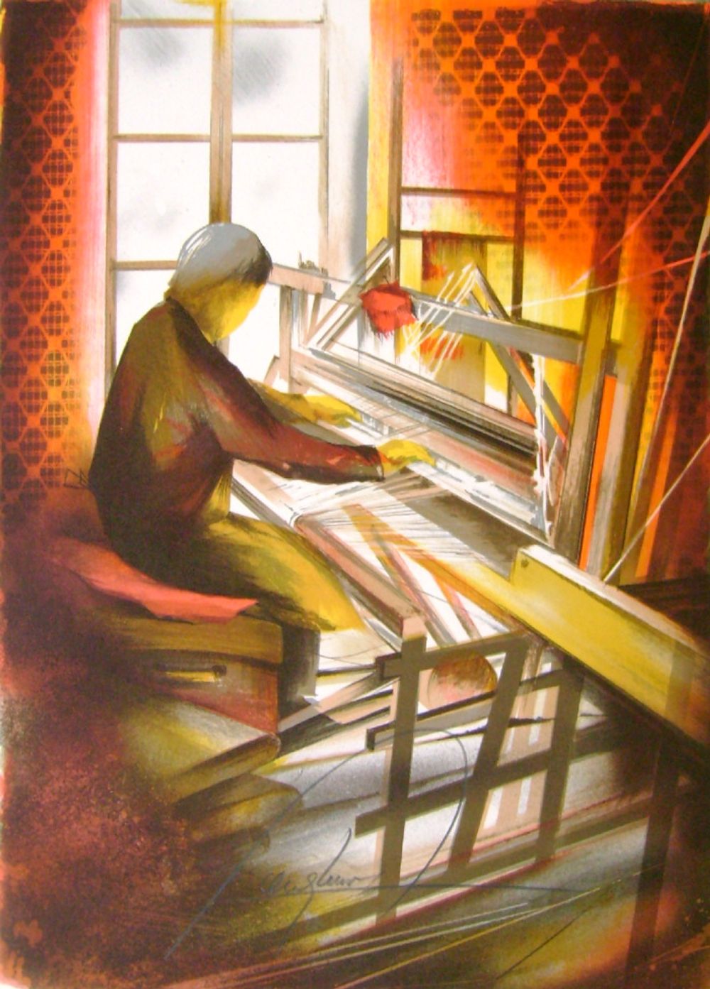 Métiers - Le lissier