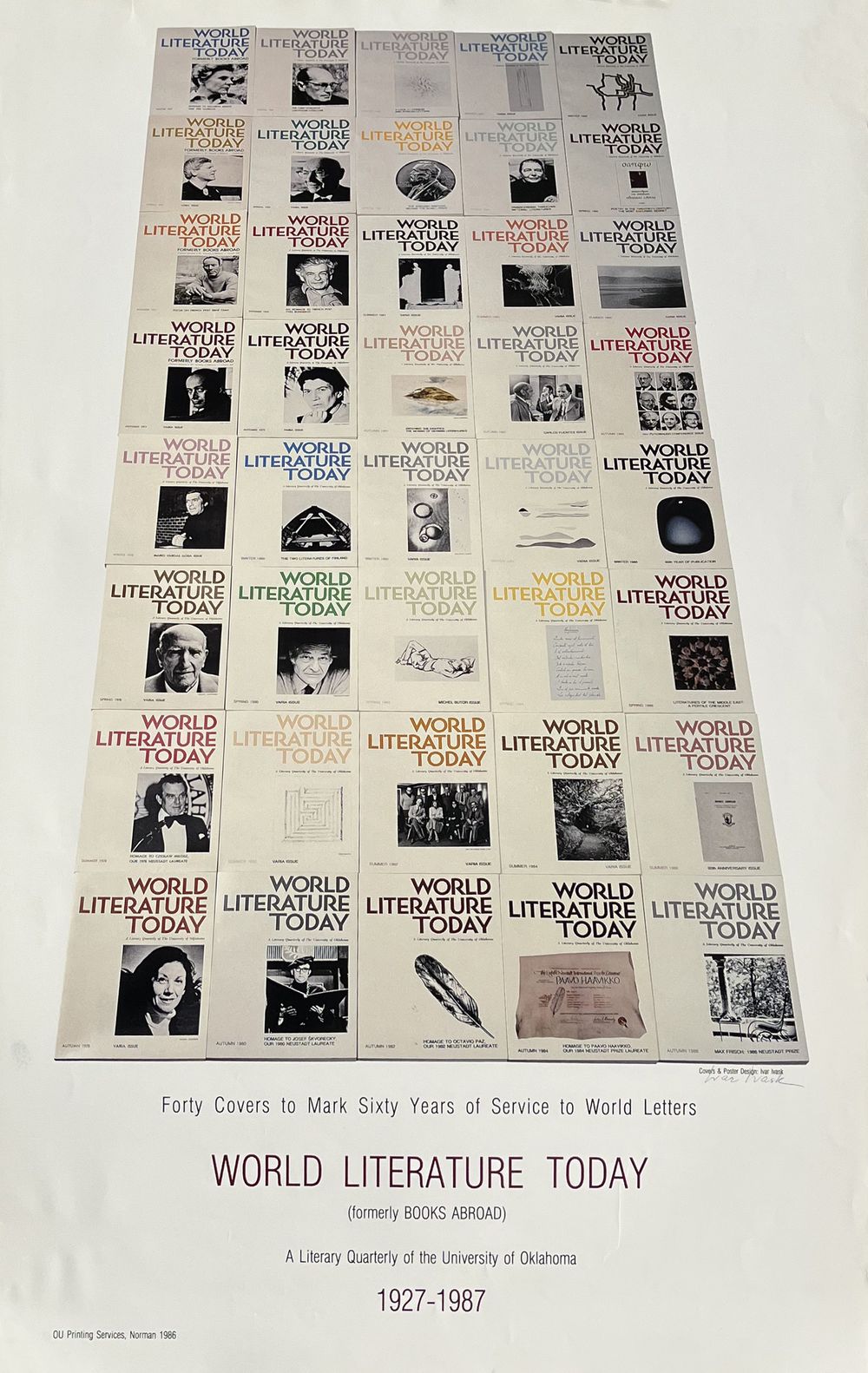Expo 87 - World Literature today - Oklahoma University