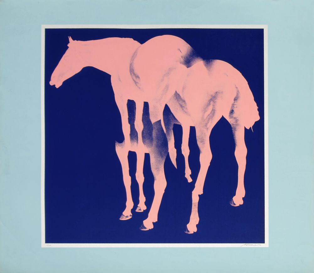 Pink horses