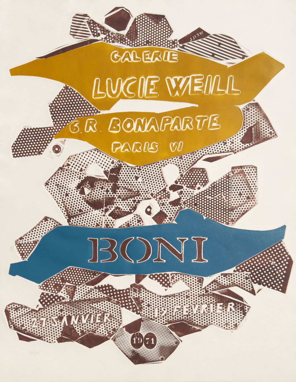 Expo 71 - Galerie Lucie Weill