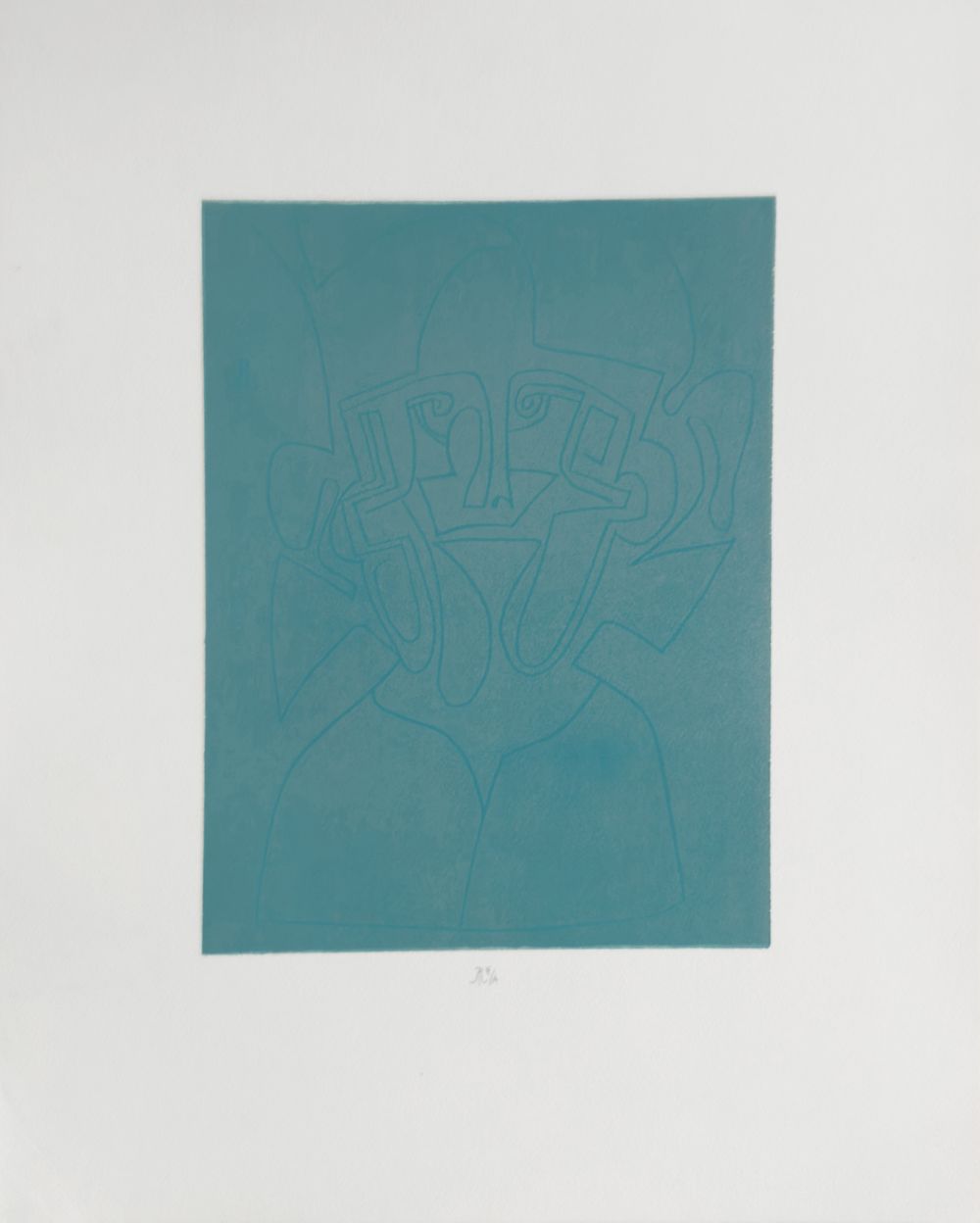 Visage V - couleur