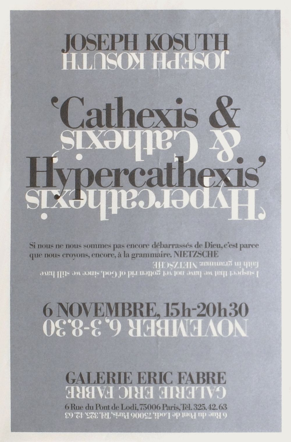 Expo 82 - Galerie Eric Fabre Paris