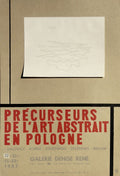 Expo 57 - Galerie Denise René - Précurseurs de l'art abstrait en Pologne