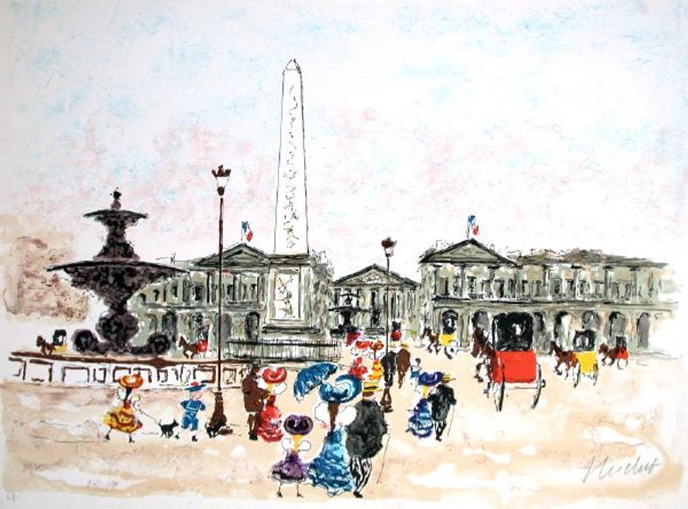 Paris, la place de la Concorde