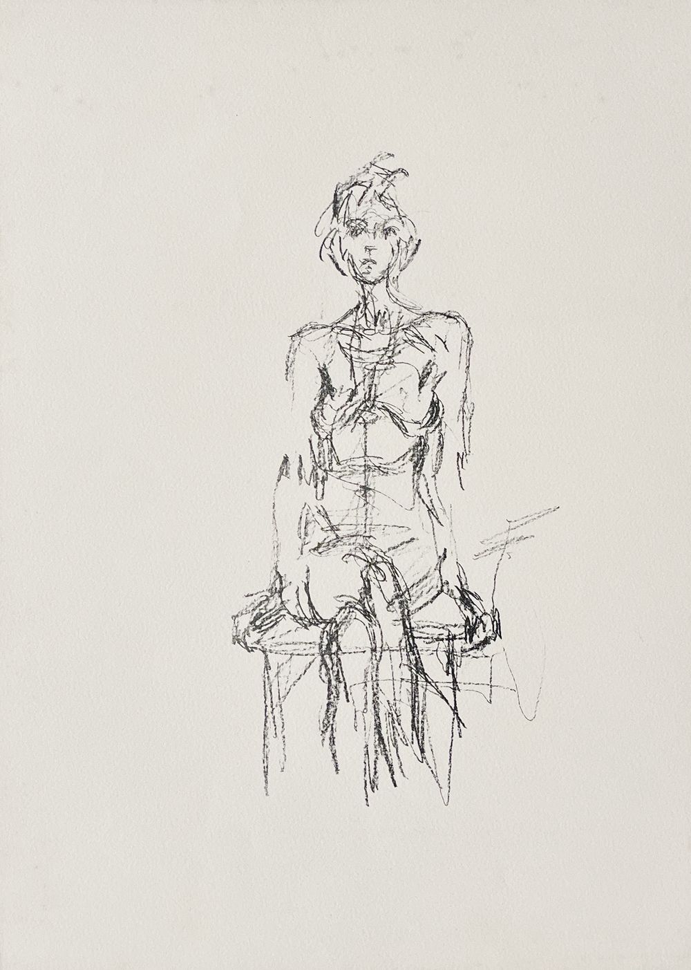Femme nue assise II