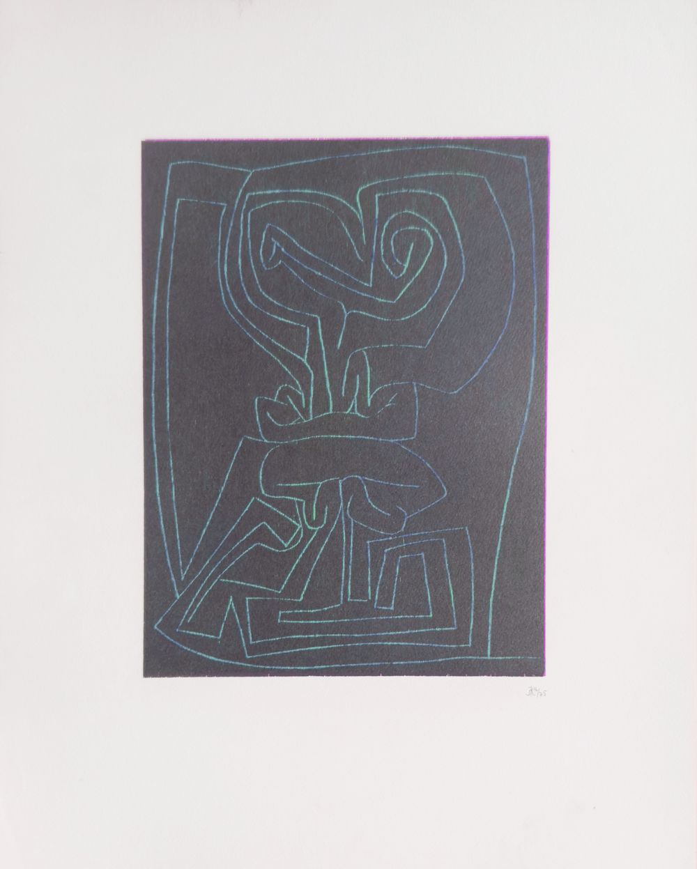 Visage II - couleur