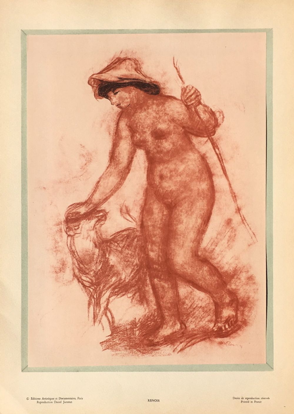 La jeune fille et l'agneau