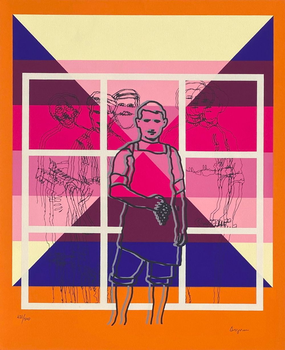Ben Gourion (10 screenprints + 1 multiple) — vue 5