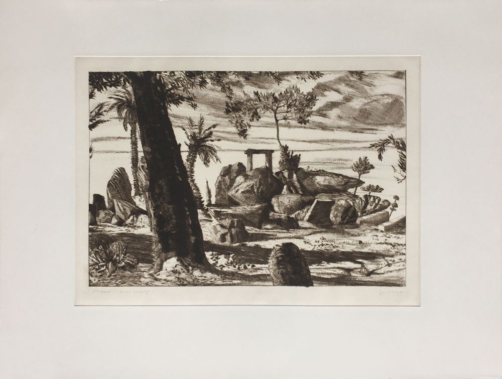 Paysage de ruines