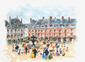 Paris, la place des Vosges