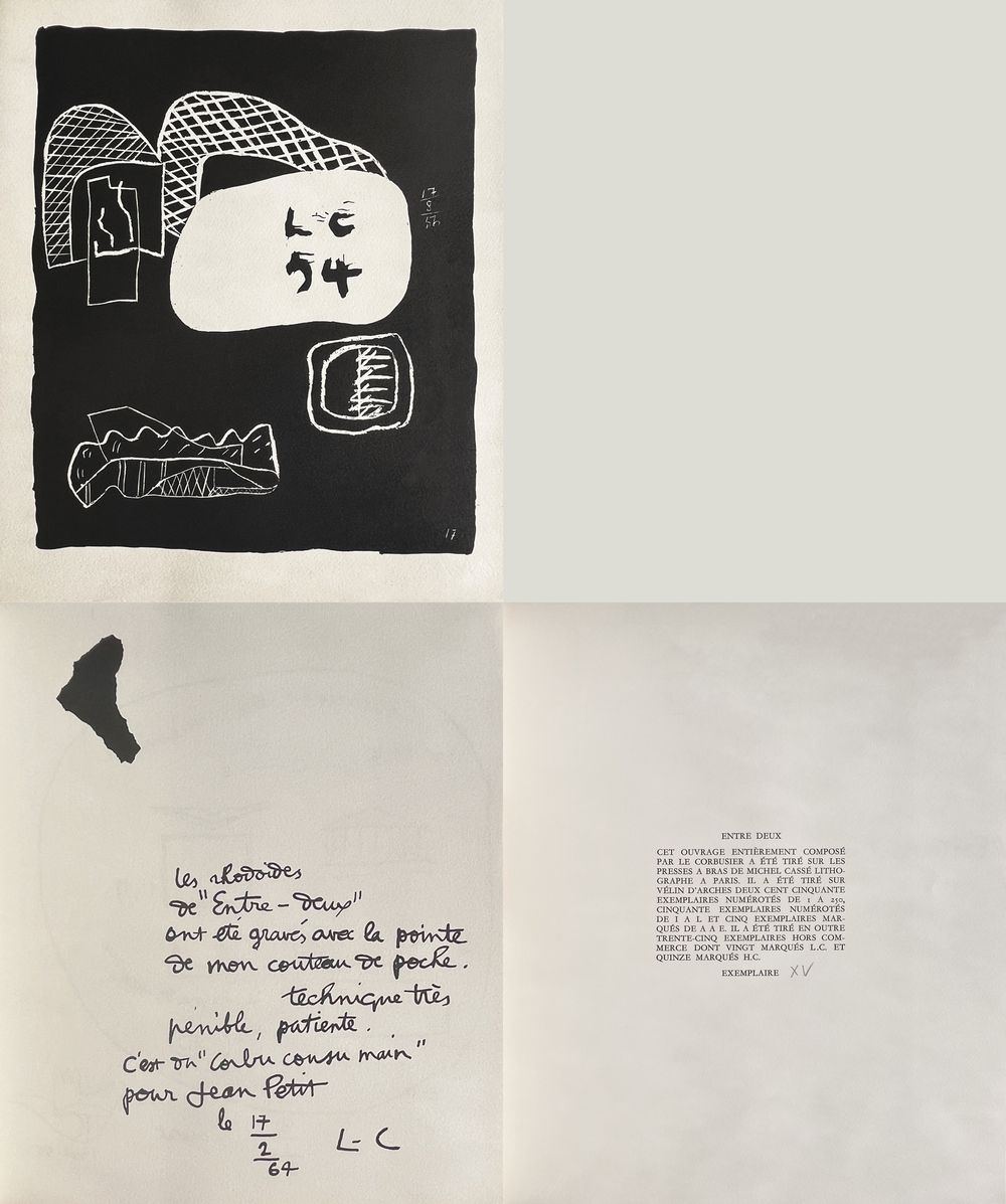 Entre-Deux (complete portfolio DELUXE - 19 lithographs) — vue 10