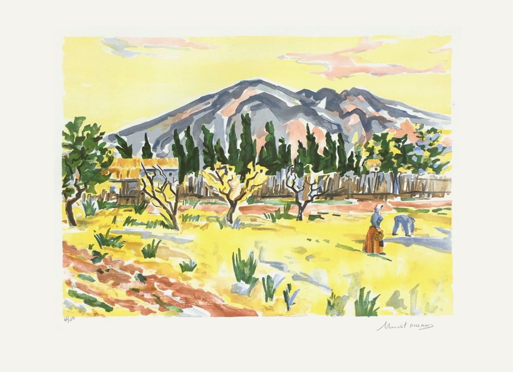 Paysage des Alpilles