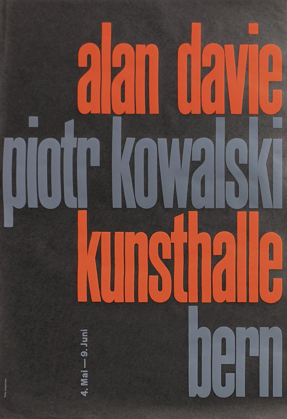 Expo 63 - Kunsthalle - Bern