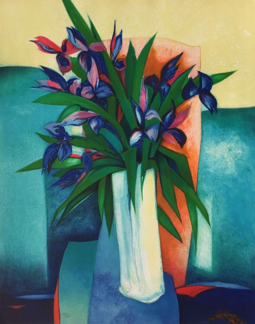 Bouquet d'iris