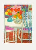 La table fleurie