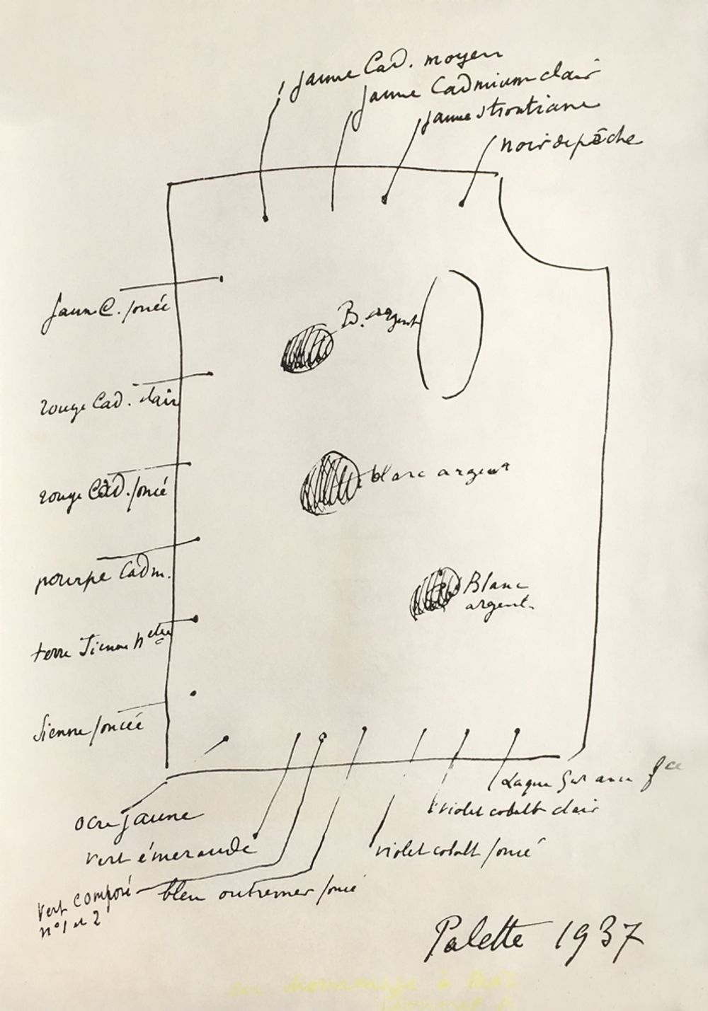 Palette 1937