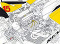 Moteur Renault Gordini F1