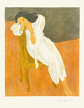 Le peignoir blanc