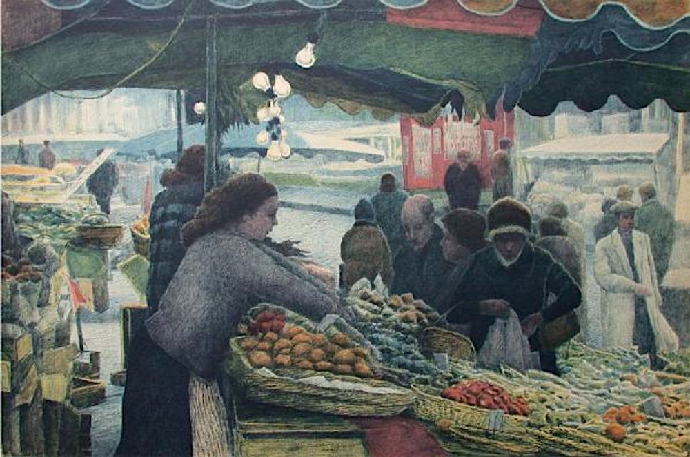 Paris markets - rue Mouffetard II