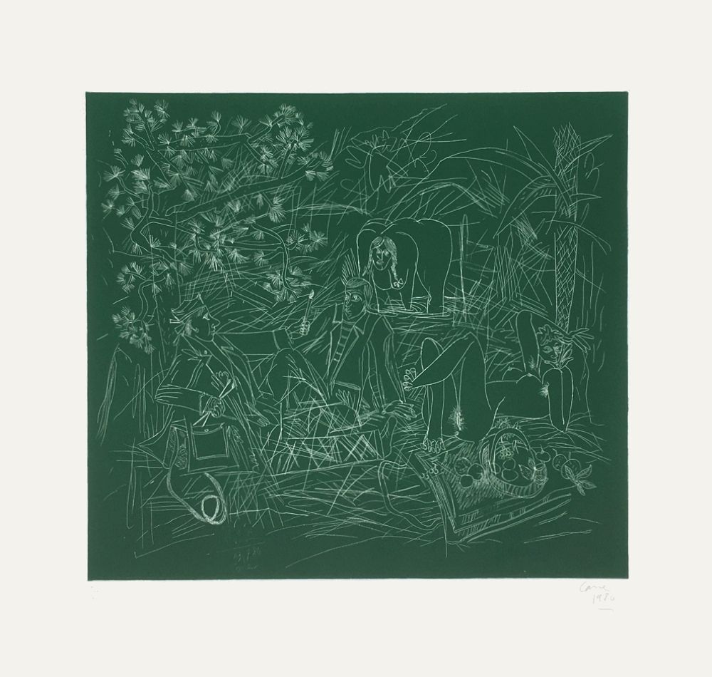 Déjeuner sur l'herbe (taille blanche)