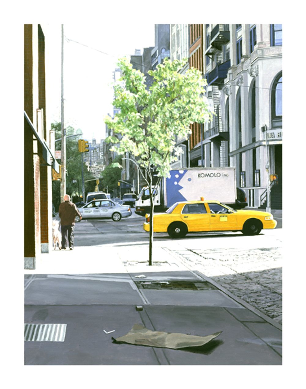 Yellow taxi