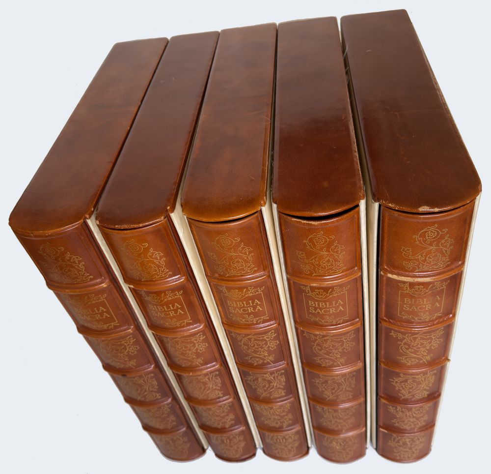 Biblia Sacra - Complet set of 5 volumes — vue 2