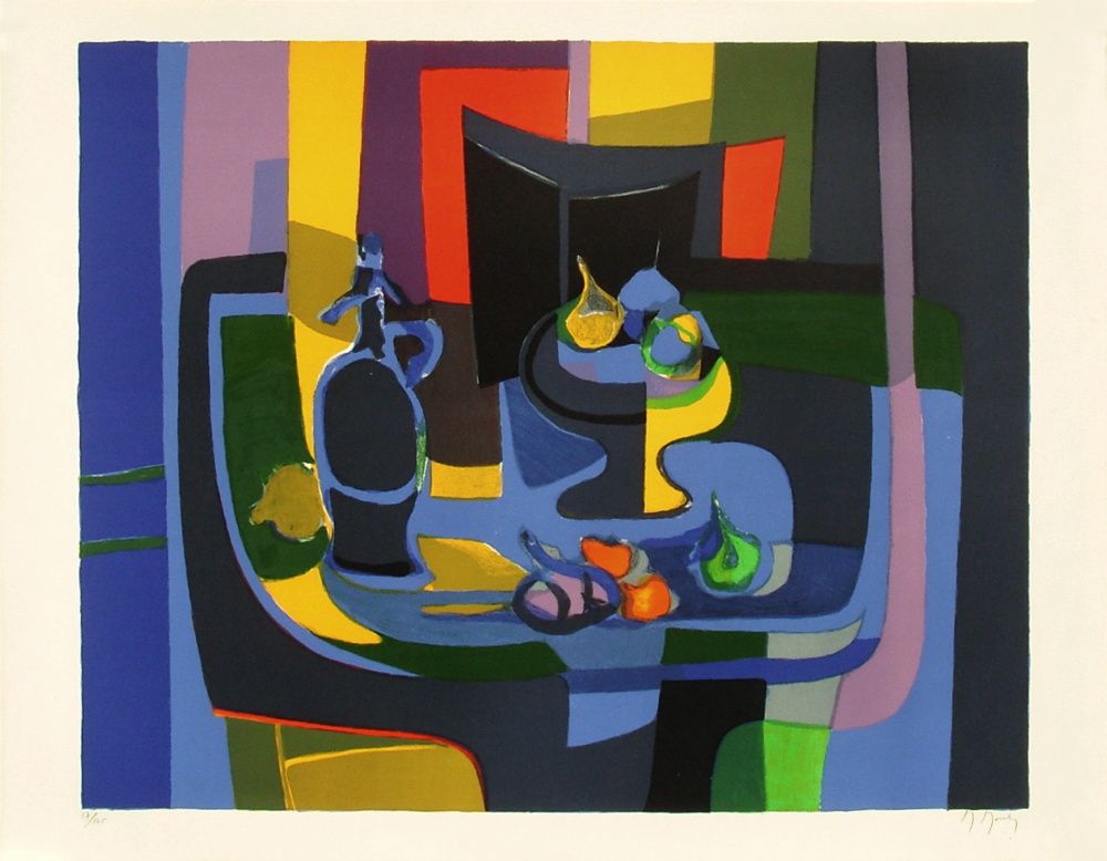 Nature morte compotier et siphon
