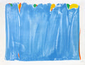 Signe paysage bleu I