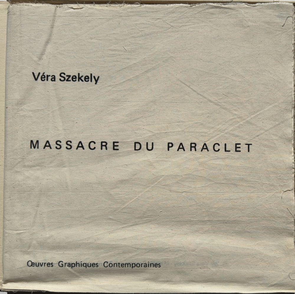 Le massacre du paraclet (13 sérigraphies) — vue 3