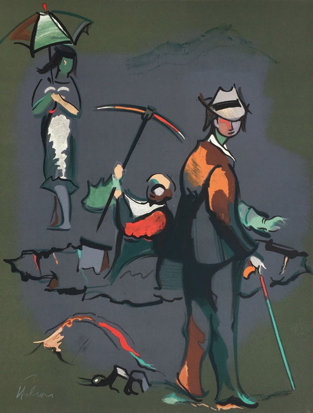 Travaux d'impression (variation sur l'imaginaire)
