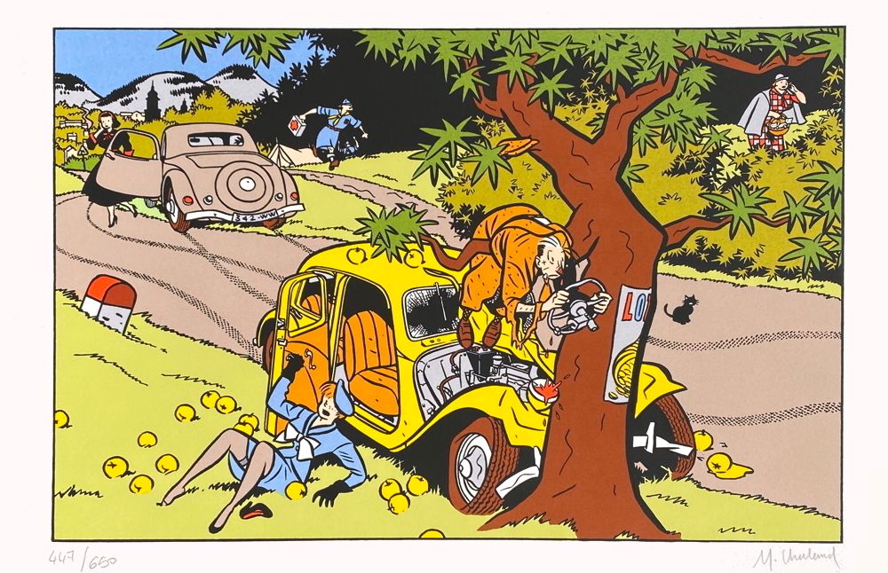 Citroën et la BD (portfolio de 13) — vue 2