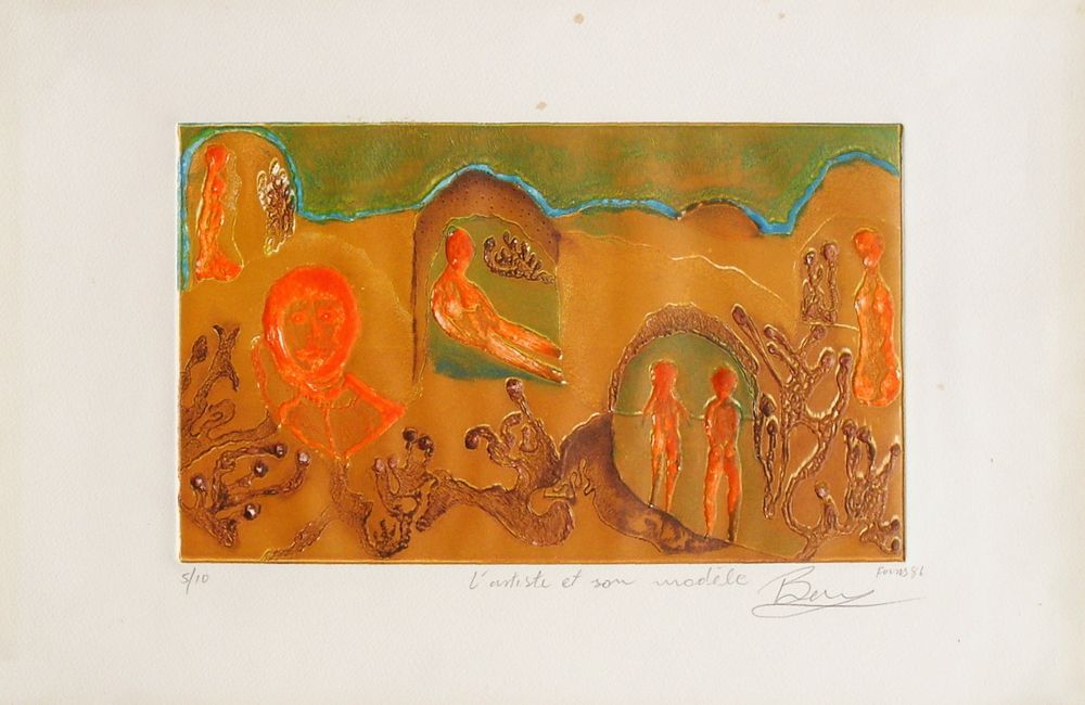 Le peintre et son modèle II