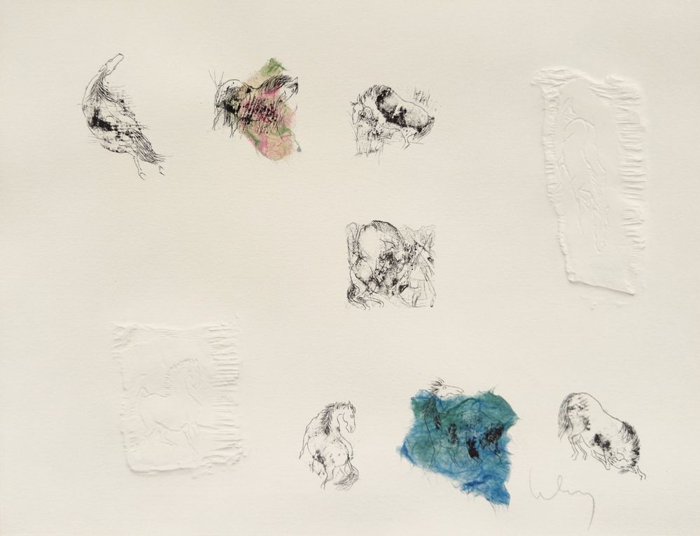 Horses (complete portfolio with 27 lithographs and etchings) — vue 9