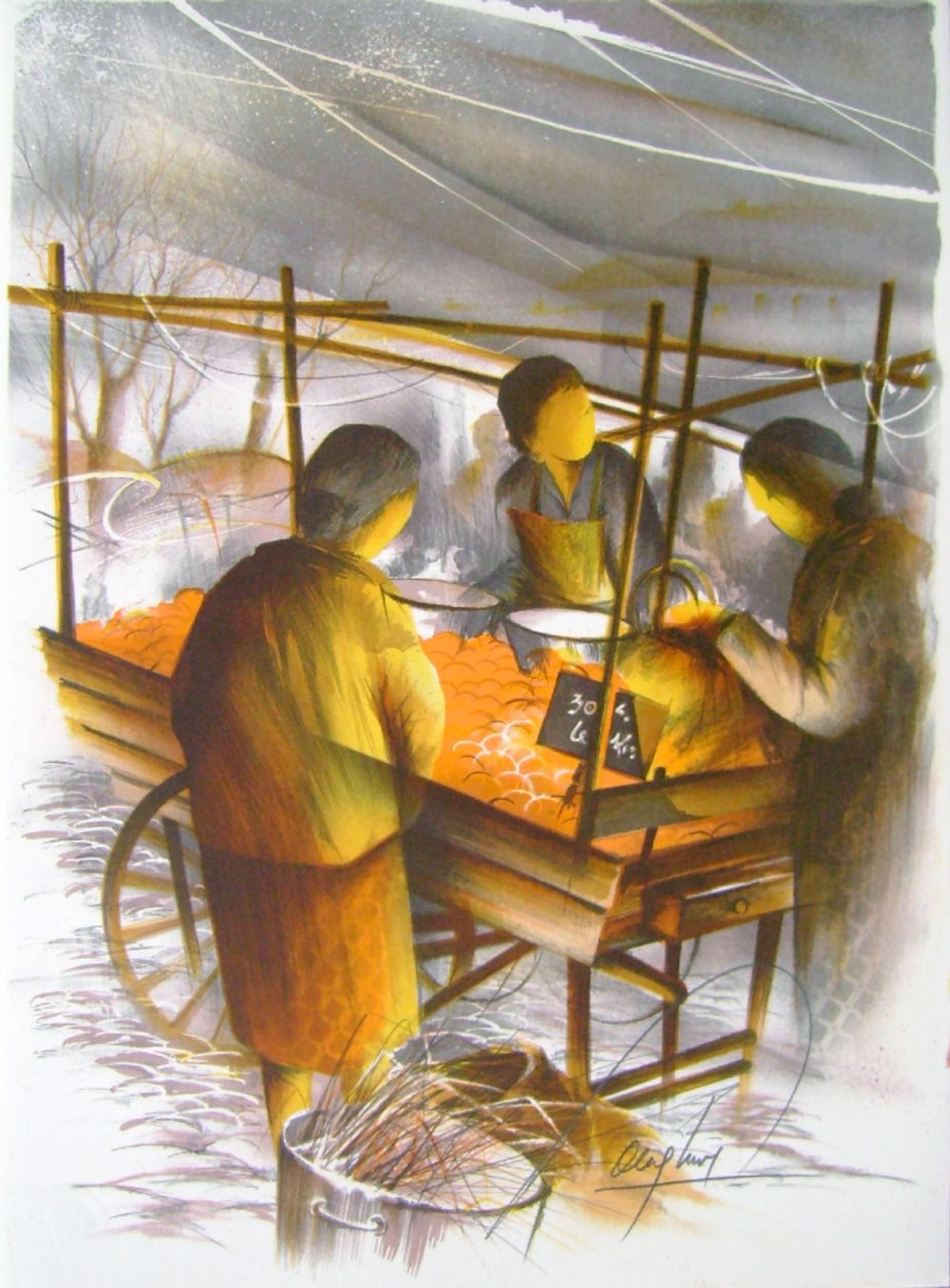 Métiers - La marchande de quatre-saisons