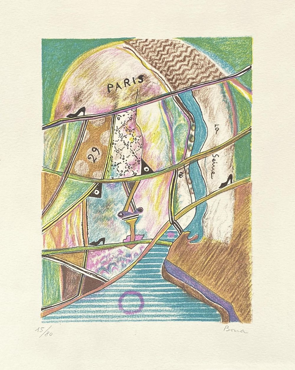 Variations citadines (4 lithographies signées) — vue 6
