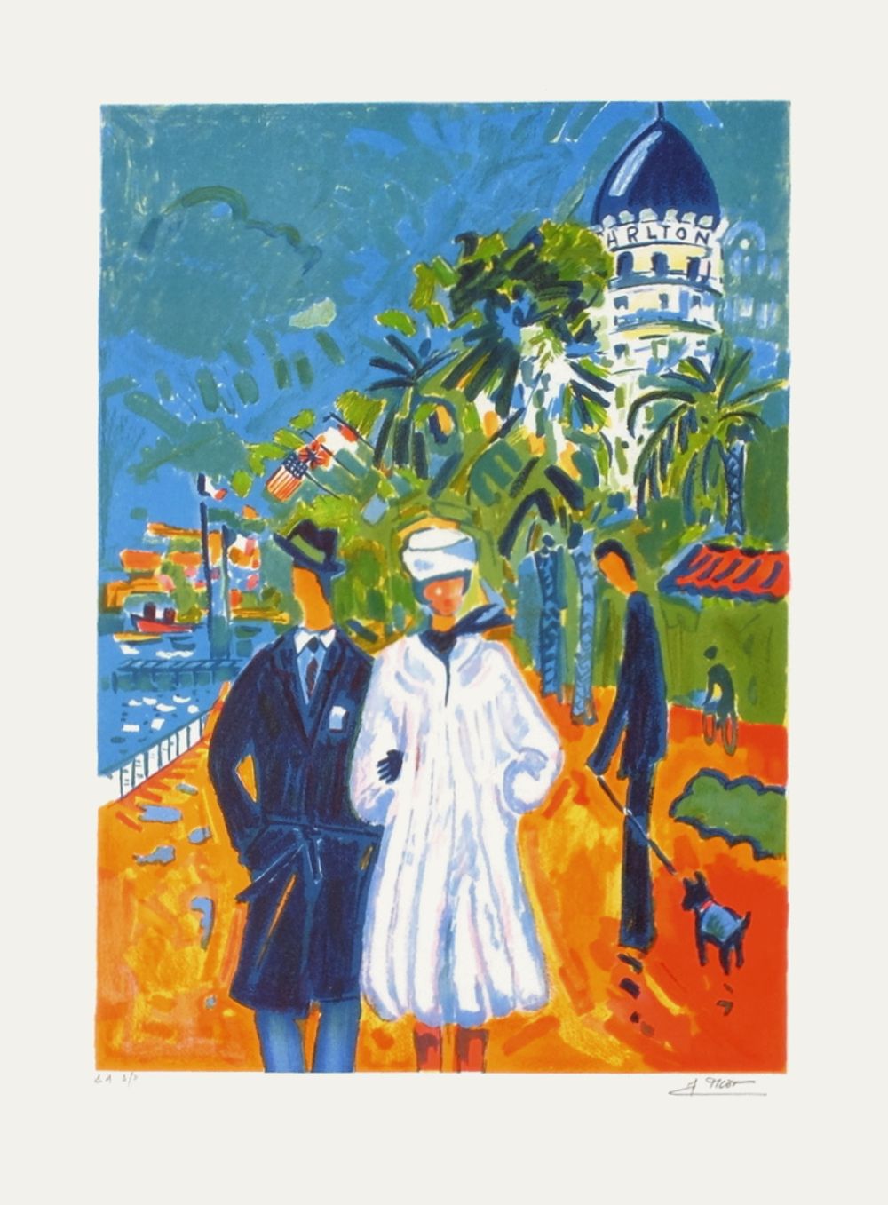 French Riviera - Cannes, couple élégant