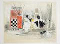 Nature morte aux pierrots
