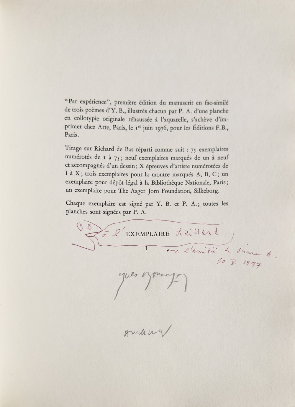 Par Expérience (Portfolio complet de 3 planches rehaussées) — vue 4