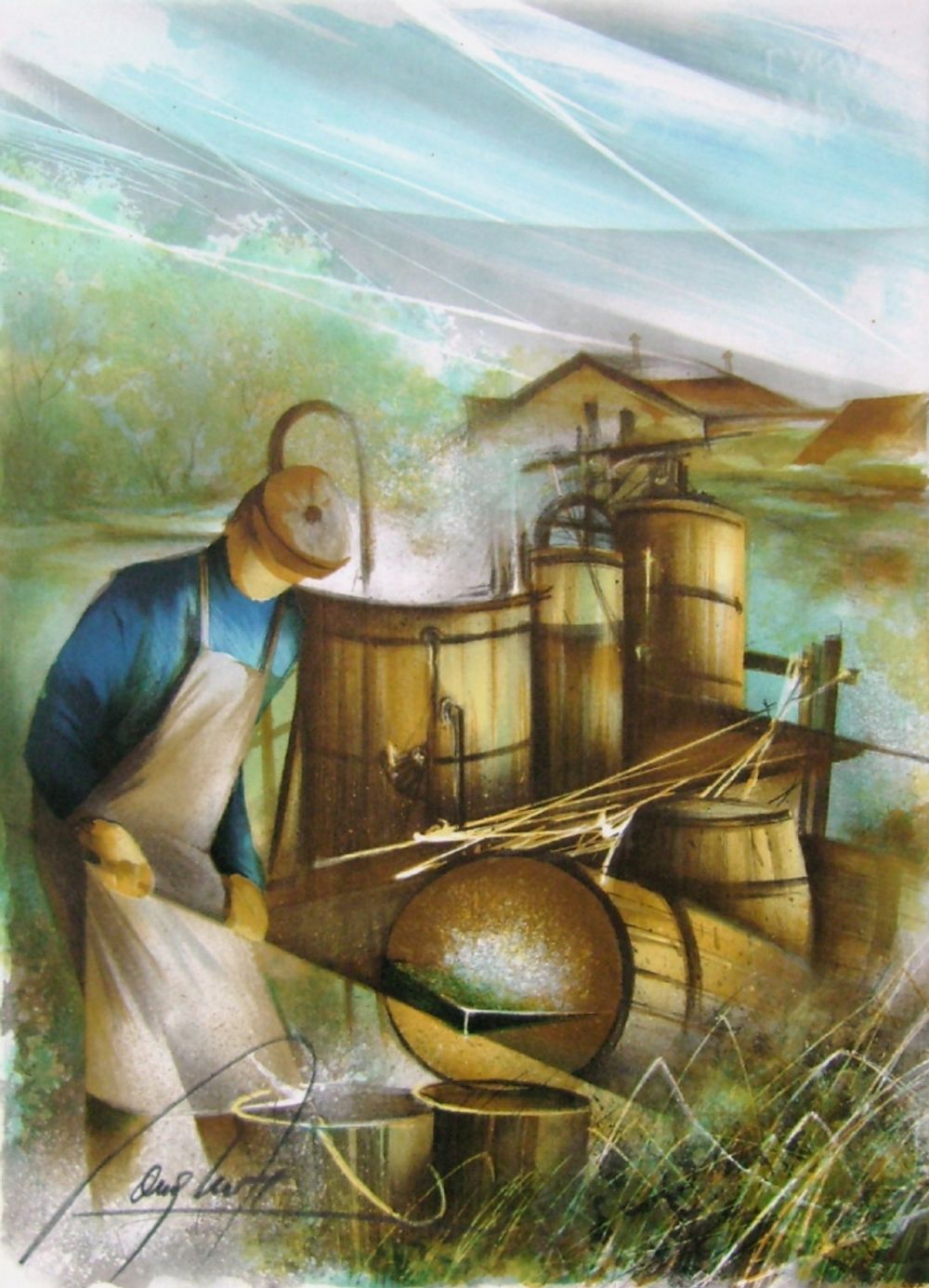 Métiers - Le bouilleur de cru