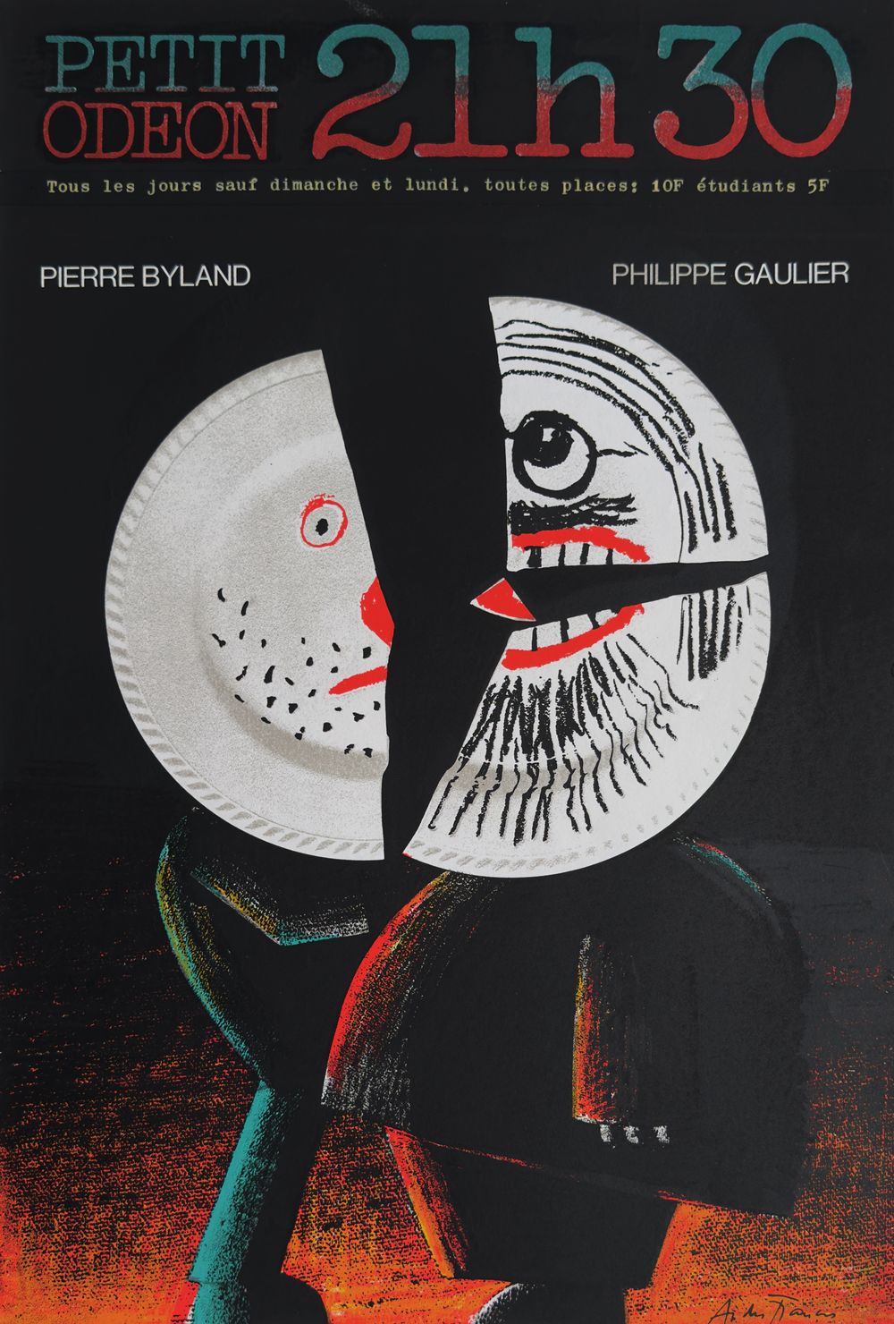 Petit Odéon 21h30 - Pierre Byland - Philippe Gaulier