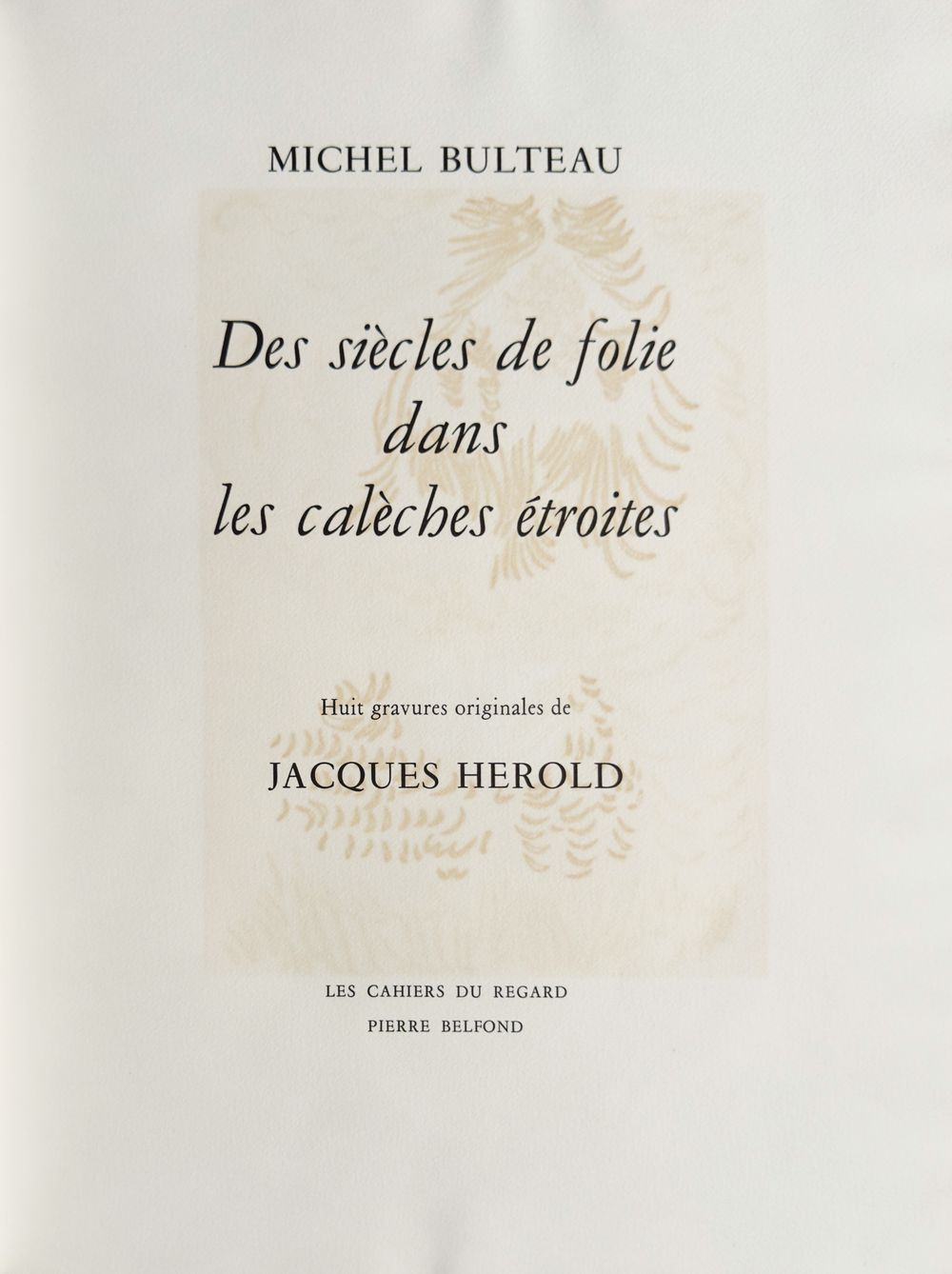 Des siècles de folie dans les calèches étroites — vue 3