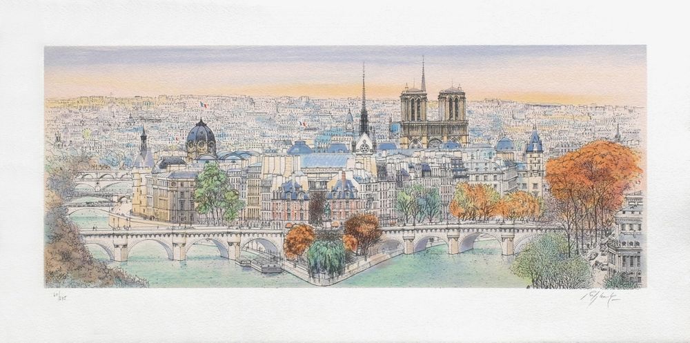 Paris - panorama vers l'Est II