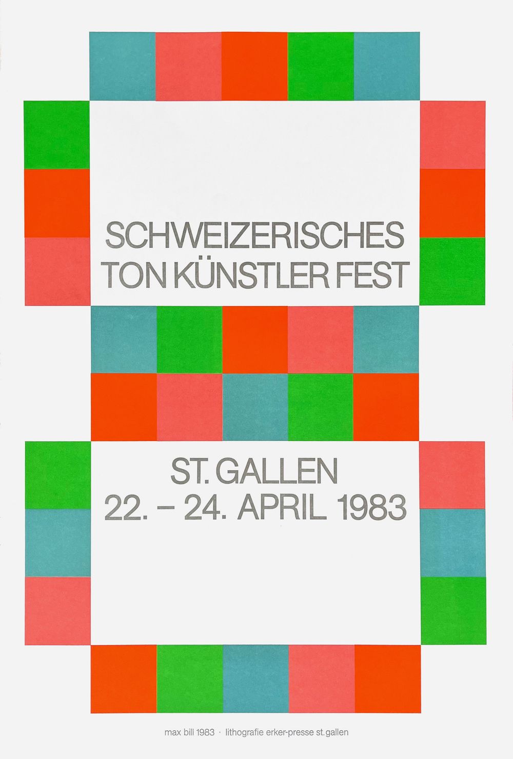 Expo 83 - Schweizerisches Ton Künstler Fest