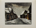 Sauret suite - 1946 - Allainville sous la neige
