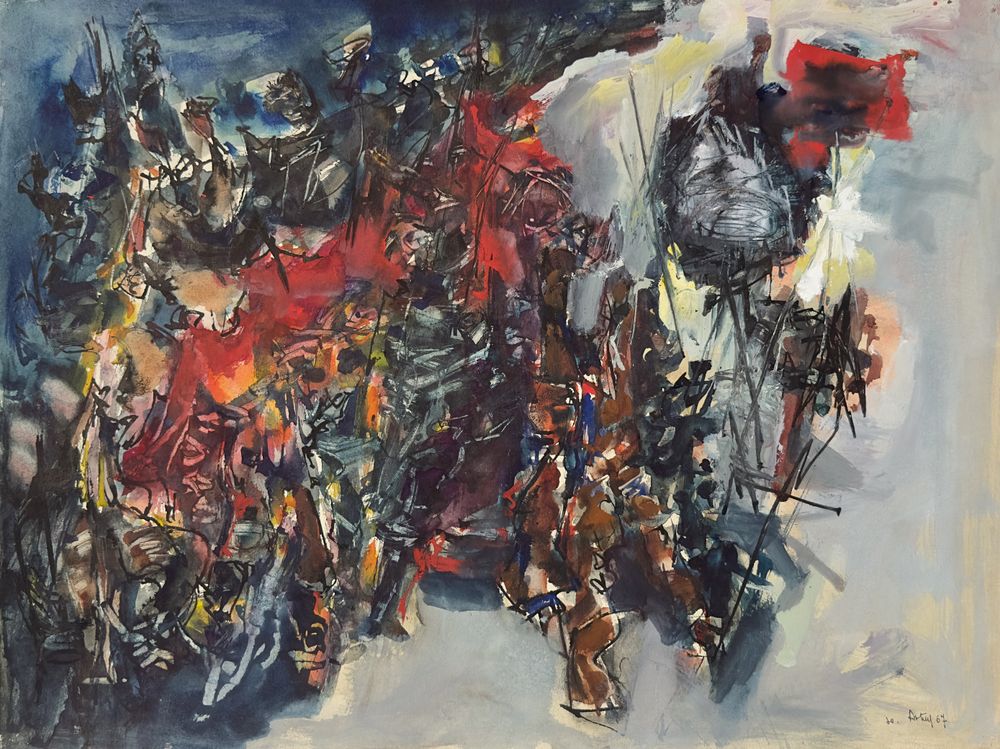 Etude pour Prise de la Bastille
