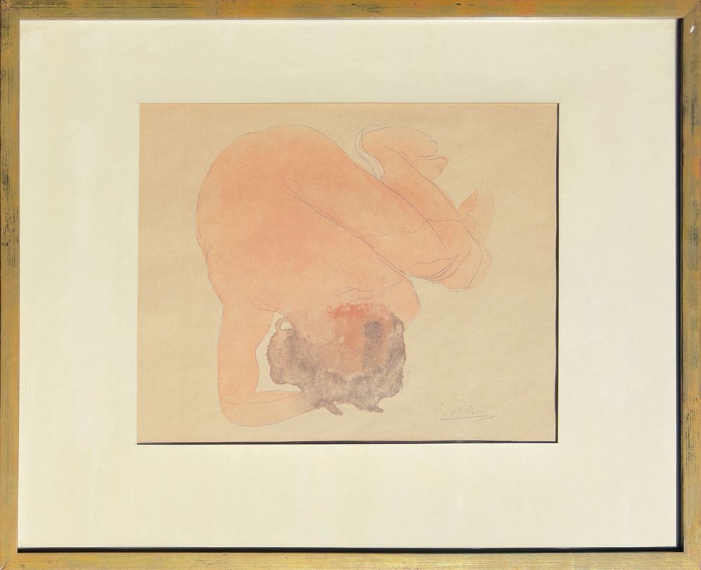 Serie Douze aquarelles V (framed)