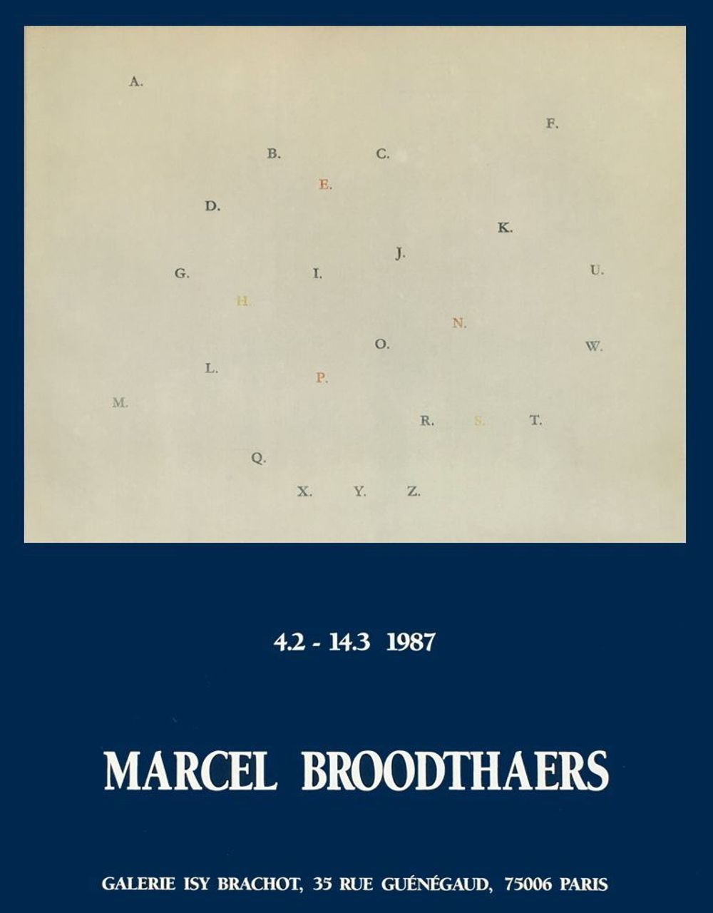 Expo 87 - Galerie Isy Brachot